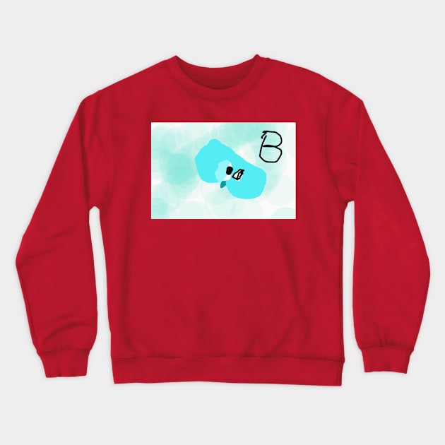 the b Crewneck Sweatshirt by kamismalam226